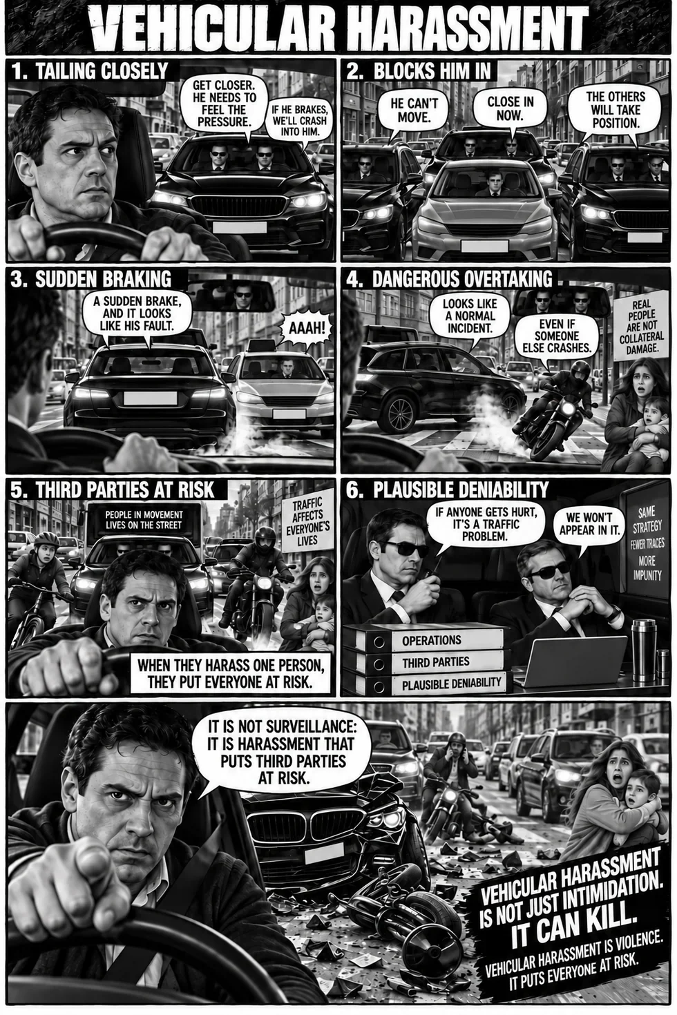 Vehicular Harassment comic excerpt